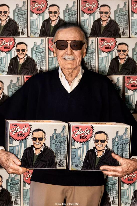 陈漫拍摄的“漫威之父” Stan Lee 